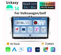 2 Din AutoRadio Android 14 per VW Passat B6 B7 CC T5 Amarok Volksagen Skoda Octavia2 superb2 Tiguan Seat leon Golf 56 Multimedia 1 GB RAM32 GB ROM