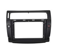 2 Din Car Radio Stereo Audio Plate Fascia Frame 9 Pollici Grande Schermo Player Panel Kit Di Montaggio Cruscotto Per Citroen C4 Per Quatre 2004-2009 YTdhfDGJ(Black)