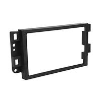 2 Din Radio DVD Player Monte Modificata Pannello Fia Modificato Frame Car Frame Mount Fania per Captiva Aveo Black Black High Strength Plastic 173X98mm 178X102mm