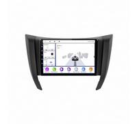2 Din Touchscreen Stereo per Nissan Navara NP300 D23 IV 4 Frontier 2017-2021 Multimediale Touch Screen Bluetooth Gps Wifi Android Auto, Telecamera Posteriore Fm/Rds Mirror, 8 Nucleo 4G+64G