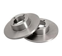 2 Dischi Freni Completamente Ø 246 Mm 12,6 Mm A.B.S. Per Tra Oltre A OPEL ASCONA