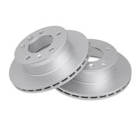 2x A.B.S. 17346 Disco freno Anteriore per VW LT 28-35 II Bus (2DB, 2DE, 2DK)