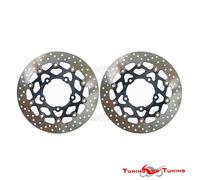 COPPIA DISCHI FRENO BREMBO ORO ANTERIORI SUZUKI 750 GSX-R 2006-2007
