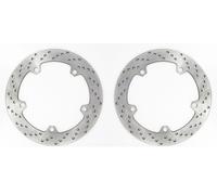 2 dischi freno anteriore tondo Sifam per BMW R 1200 GS LC 2013-2018