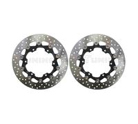 2 Dischi Freno Anteriori BREMBO PER YAMAHA YZF R THUNDERACE 1000 1996>1998