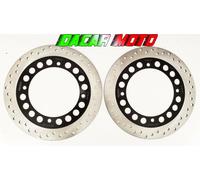 2 DISCHI FRENO ANTERIORI FERODO HONDA XRV R AFRICA TWIN 750 1992 CERTIFICATO ABE