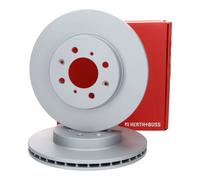 2 Dischi Freno Anteriori Jakoparts Per Daihatsu Charade Toyota Yaris