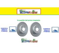 COPPIA DISCHI FRENO ANT ATE ALFA ROMEO MITO 1.4 TJet 114KW 08>11 24012802311