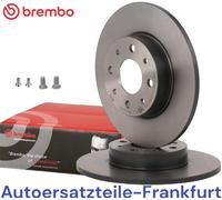 2 dischi freno Brembo Ø 251 mm posteriori per Alfa Romeo Mito 955