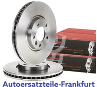 2 dischi freno Brembo anteriori VW Transporter T5 T6 Multivan California Camp...