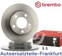 2 dischi freno Brembo posteriori Audi A1 A3 Skoda Octavia Seat Leon Ibiza VW ...
