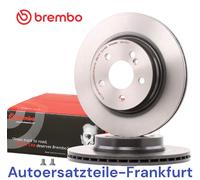 2 dischi freno Brembo posteriori Mercedes-Benz Classe C E W204 C204 S204 A207...
