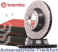 2 dischi freno Brembo posteriori Porsche 911 Carrera 991 996 997 Cabriolet / ...