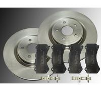2 Dischi Freno Ceramica Pastiglie Freni Anteriori per Dodge Durango SRT8 6.4L