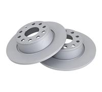 2 Dischi Freno Pieni A.B.S. Ø 272 mm Spessore 10 mm Per SEAT LEON