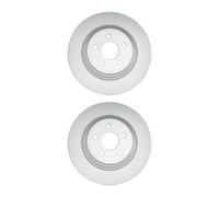 2 Dischi Freno Pieni HELLA Ø 67 mm Spessore 14 mm Per MB GLE