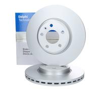 2 Dischi Freno Posteriori Delphi 365Mm Per Tesla Model S