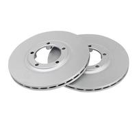 2x Disco freno ventilato 16565 A.B.S. per HYUNDAI H-1 / STAREX Autobus