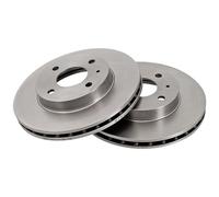 2 Dischi Freno Ventilati A.B.S. Ø 239 mm Spessore 22 mm Per Alfa Romeo 33