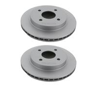 2 Dischi Freno Ventilato Ø 253 MM TRISCAN Adatto A per U.a. Ford Mondeo