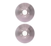 2x Disco freno ventilazione interna 8DD 355 107-131 HELLA per HONDA SHUTTLE HR-V