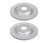 2 Disco Freno Ventilato Ø 335 Mm 20 Mm A.B.S. Per TESLA MODEL