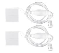 2 Dispenser Per Vino, 2 Sacchetti Filtro, Pompa Manuale Per Vino, Tubo Per Sifone Per Vinificazione, Strumenti Per Vinificazione, Accessori Per Attrezzatura Per Sifone