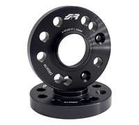 2 distanziali alluminio neri 20mm 4-5x100 mozzo 57,1