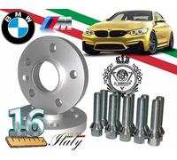 2 DISTANZIALI da 16 mm 5/120/72,6 + Bulloni M12x1,50 x BMW SERIE 1 E81 2 E87 E88