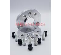 2 DISTANZIALI RUOTA 20mm FORD FOCUS II -III -IV SERIE + COLONNETTE+DADI BLACK