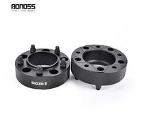 2 Distanziali ruota 50mm 2" neri 5x150 per Toyota Land Cruiser 200 LC200 2008...