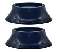 2 Distanziatore per forcella 28.6mm Lega Alluminio 2 Distanziatore | Lega alluminio robusta, gomma sigillante, diametro 28.6mm, nero opaco, set da 2 pezzi