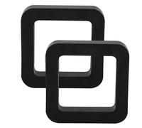 2 distanziatori per rimorchio, cuscinetti silenziatori per rimorchi, cuscini