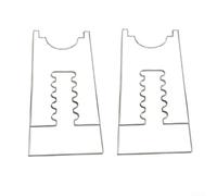 2 distanziatori regolabili a base di PVC per mobili, per limitare la forza di scorrimento e ridurre lo stress della parete e gli effetti termici (207-5)