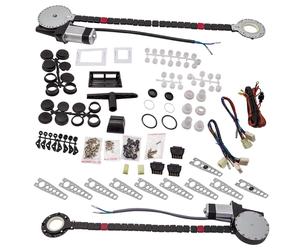 2 Door Kit alzacristallo elettrico Universal Electric Power Window Regulator Kit