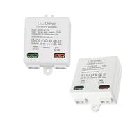 2 driver a LED Mini 12 V/DC 12 W, 0 - 10 W per lampade e luci, trasformatore elettronico