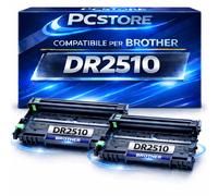 2 Drum DR2510 / DR-2510 per Brother HL-L2400DW MFC-L2800DW DCP-L2660DW MFC-L2835