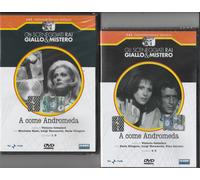 2 Dvd A COME ANDROMEDA Vittorio Cottafavi Sceneggiati Rai serie completa 1972