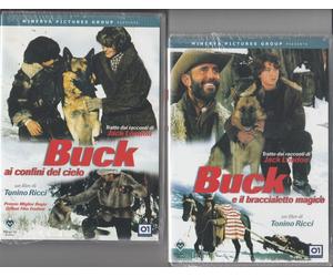2 Dvd BUCK AI CONFINI DEL CIELO + BUCK E IL BRACCIALETTO MAGICo di Jack London