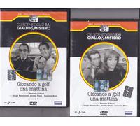 2 Dvd GIOCANDO A GOLF UNA MATTINA con Aroldo Tieri Sceneggiati Rai completa 1969