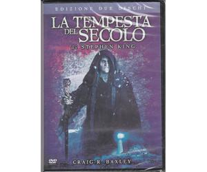 2 Dvd LA TEMPESTA DEL SECOLO di Stephen King edizione speciale nuovo sigillato