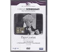 2 Dvd PAPA' GORIOT Tino Buazzelli Box Sceneggiati Rai serie completa nuovo 1969
