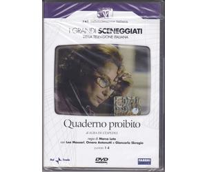 2 Dvd QUADERNO PROIBITO con Lea Massari Sceneggiati Rai completa nuovo 1980