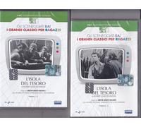2 Dvd Sceneggiati Rai L'ISOLA DEL TESORO con A. Piccardi A. Foà completa 1959