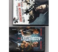 2 Dvd THE ACCOUNTANT + THE ACCOUNTANT 2 Ben Affleck Jon Bernthal nuovo sigillato