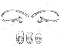 2 Earhooks E 3 S/M/L Copriauricolari Set per Plantronics M25, M70, M90, M95, E