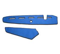 2 Eco Pelle Rhd Blu Add Cover Cruscotto Tappetini per Camion Volvo FH4 EU6 Sonda