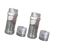 2 efficienti macina peperoni 100 ml corpo trasparente con funzionamento con sola mano gadget da cucina ergonomico per cuochi agitatore da campeggio
