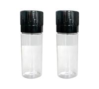 2 efficienti macina peperoni 100 ml corpo trasparente con funzionamento con sola mano gadget da cucina ergonomico per cuochi agitatore da campeggio