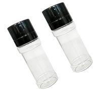 2 efficienti macina peperoni 100 ml corpo trasparente con operazioni con sola mano gadget da cucina ergonomico per cuochi strumento per condimenti da cucina
